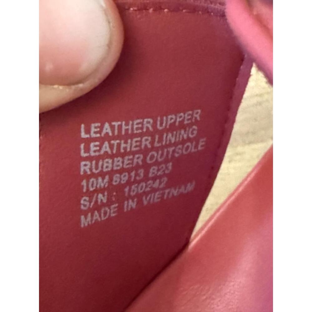 Tory Burch Kira Sport Sandal Washed Berry Patent Leather Women size 10 - Picture 6 of 6
